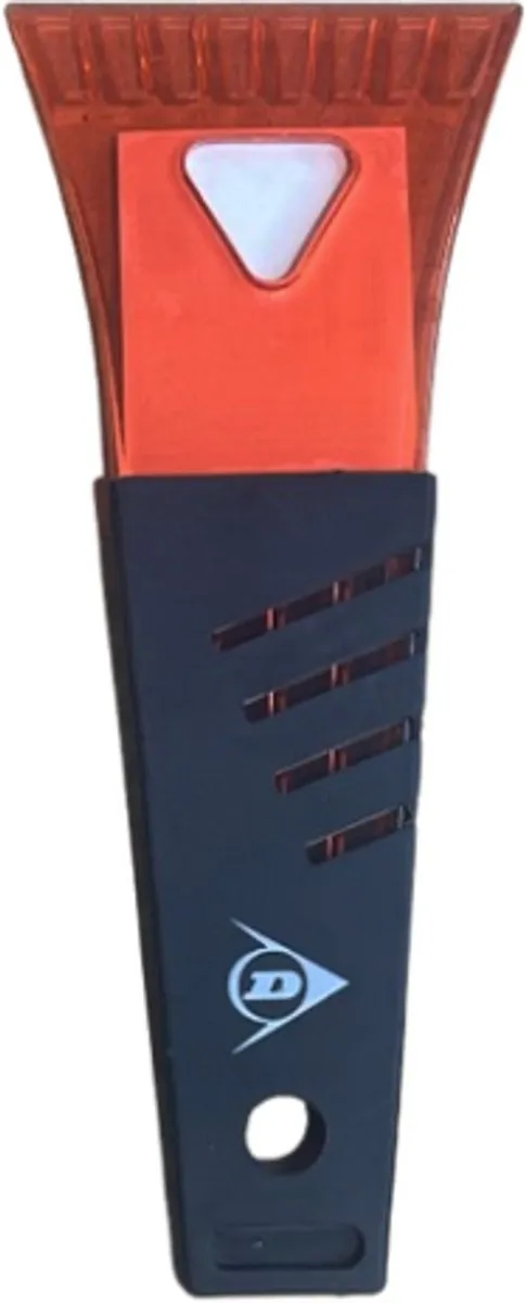 Dunlop IJskrabber Set - 4 Stuks - Geel/Blauw/ Groen/Rood