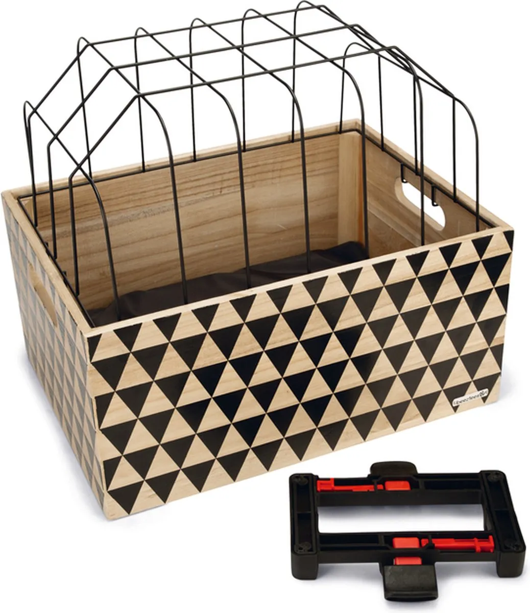 Beeztees Hondenfietsmand Hout