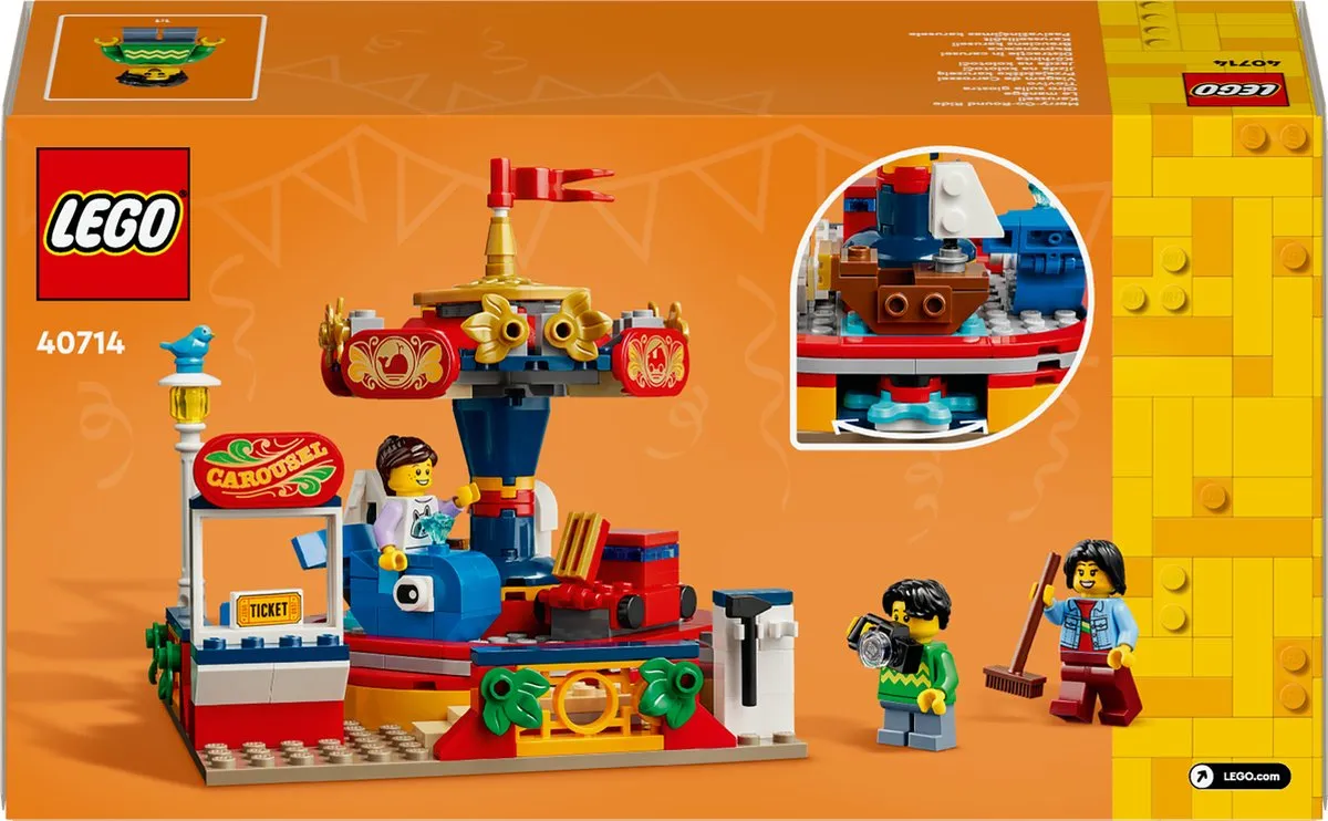 LEGO Classic Draaimolen 232 Stuks - 3 Minifiguren