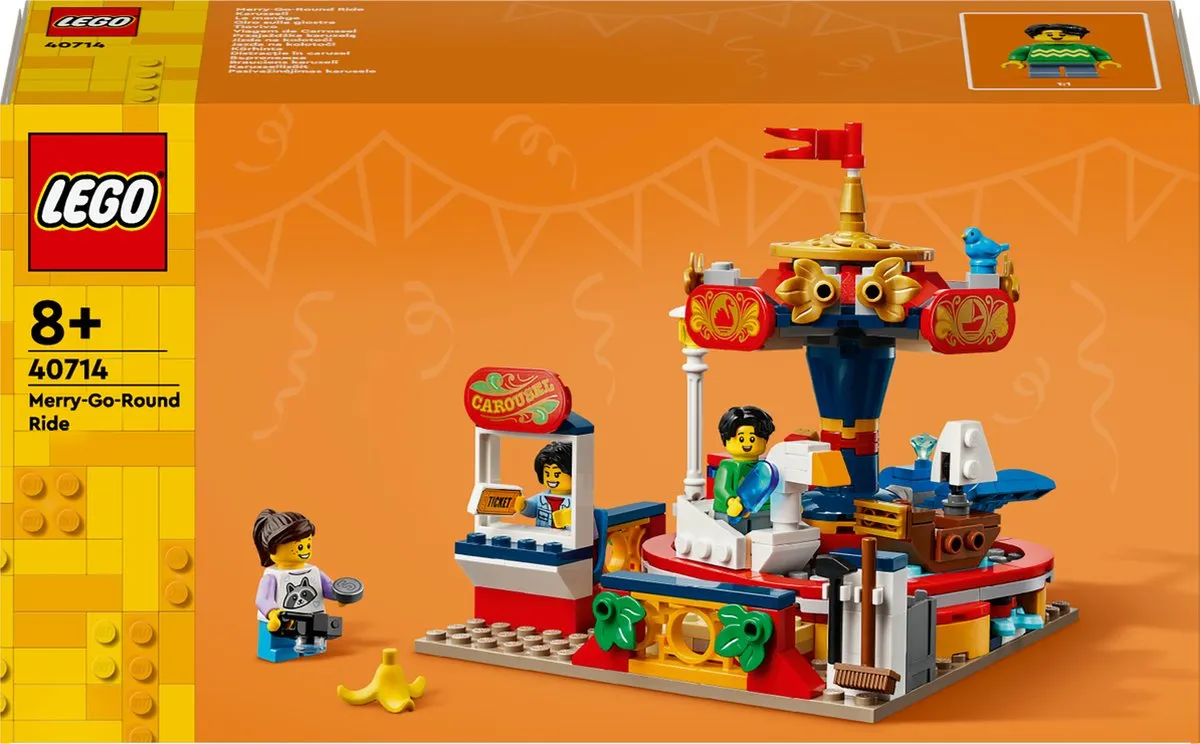 LEGO Classic Draaimolen 232 Stuks - 3 Minifiguren