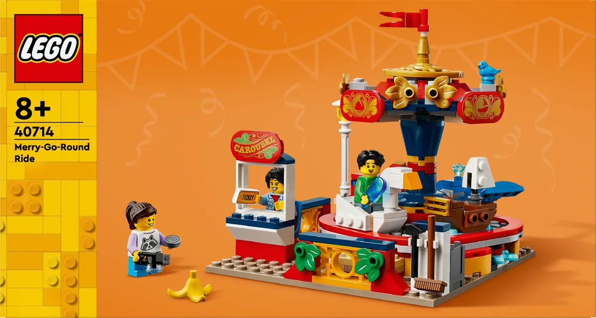 LEGO Classic Draaimolen 232 Stuks - 3 Minifiguren - afbeelding 6 van 6