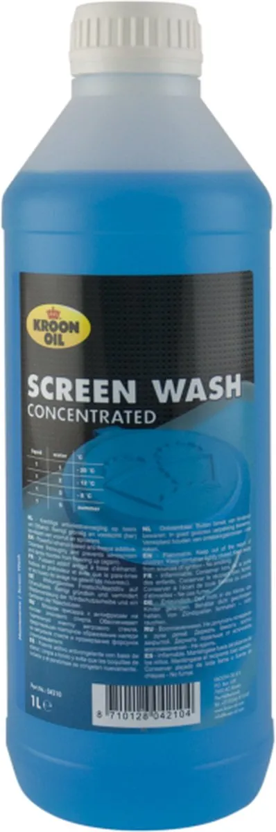 Kroon-Oil Ruitensproeiervloeistof Concentrated 1L - Blauw