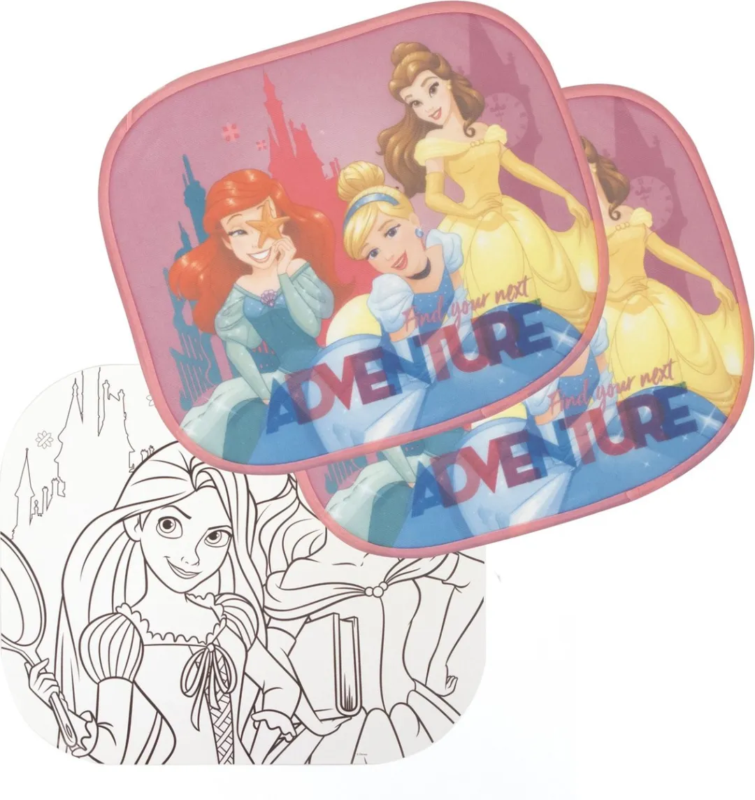 Disney Princess Zonnescherm 2 Stuks 45x36cm