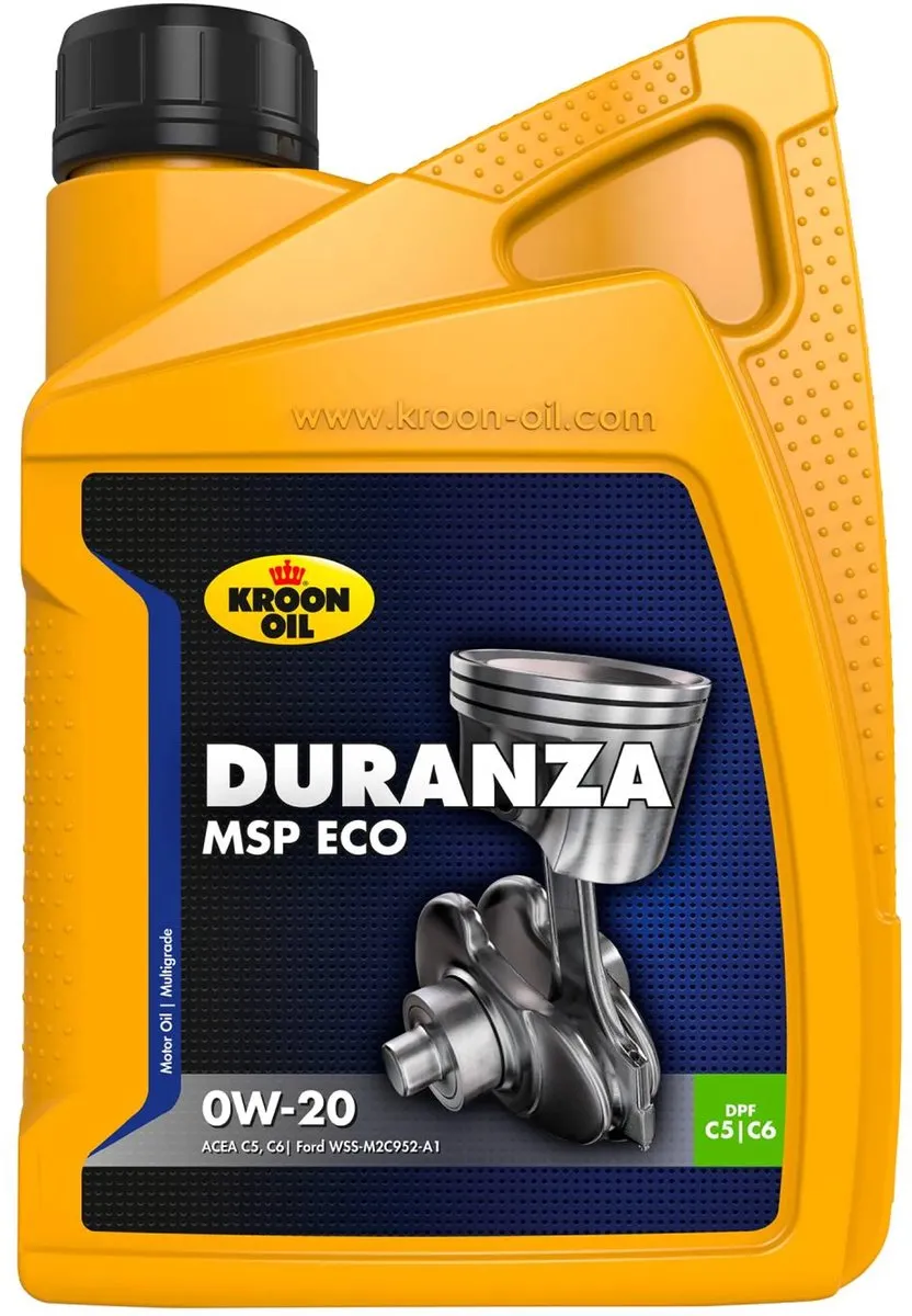 Kroon-Oil Duranza MSP ECO 0W20 Motorolie 1L
