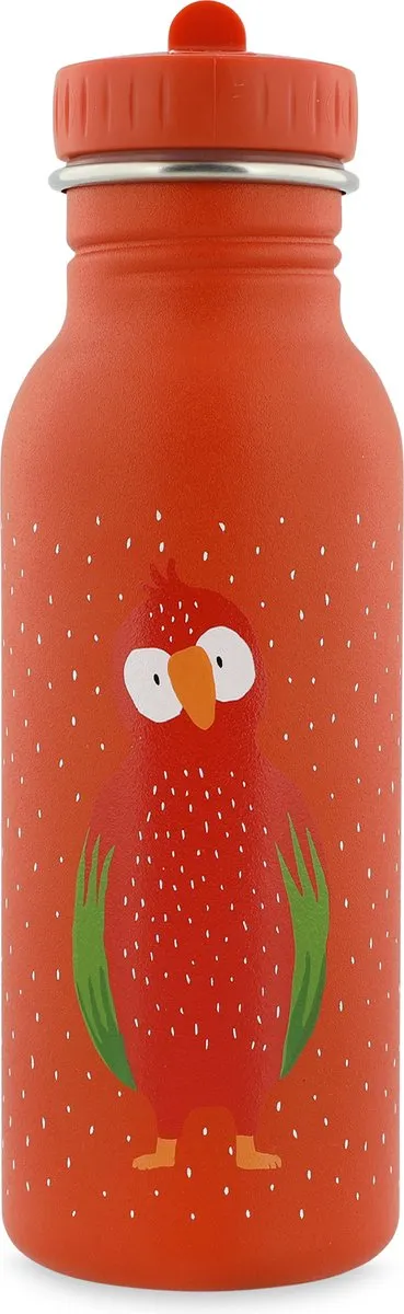 Trixie Mr. Parrot RVS Waterfles 500ml - Rood