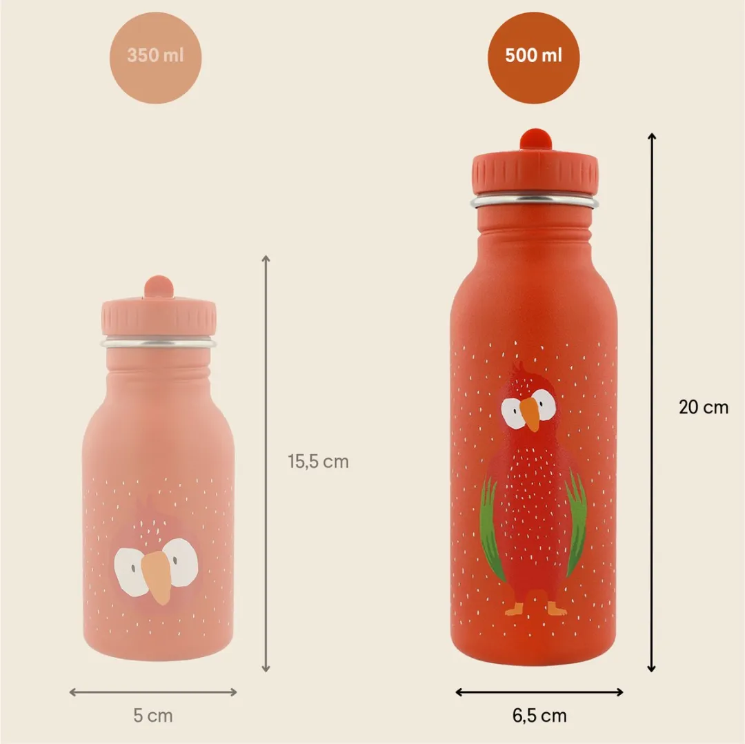 Trixie Mr. Parrot RVS Waterfles 500ml - Rood