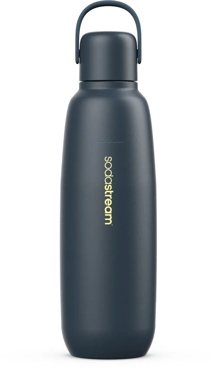 SodaStream Fizz&Go RVS Fles 0.9L