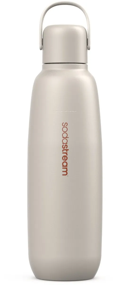 SodaStream Fizz&Go RVS Fles 0.9L