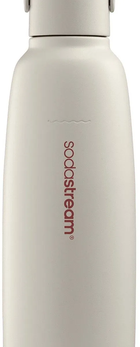 SodaStream Fizz&Go RVS Fles 0.9L - Beige