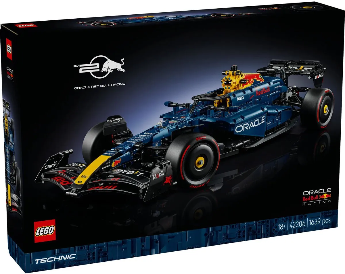 LEGO Technic Oracle Red Bull Racing RB20 F1 Auto 1639 Stukken