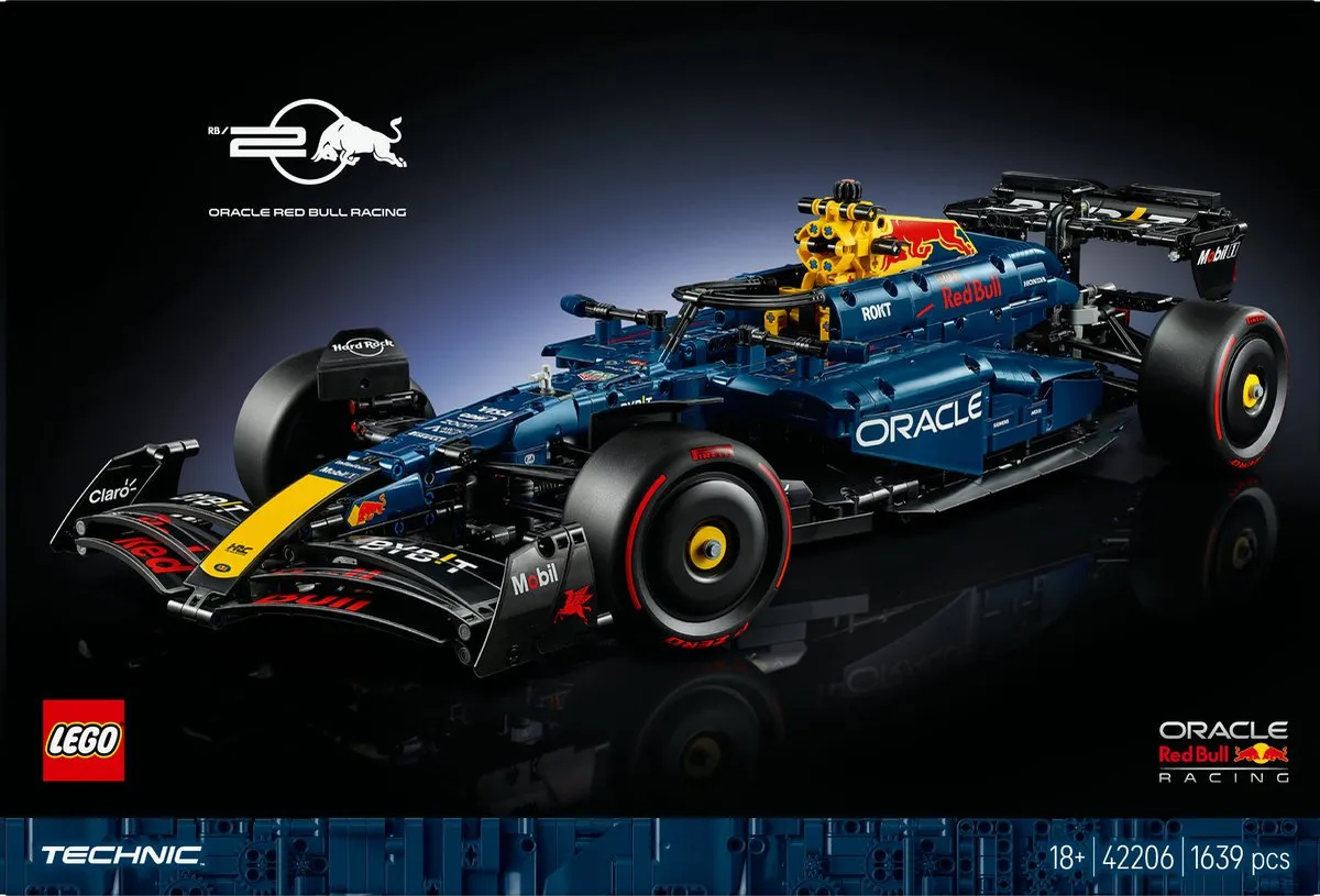 LEGO Technic Oracle Red Bull Racing RB20 F1 Auto 1639 Stukken