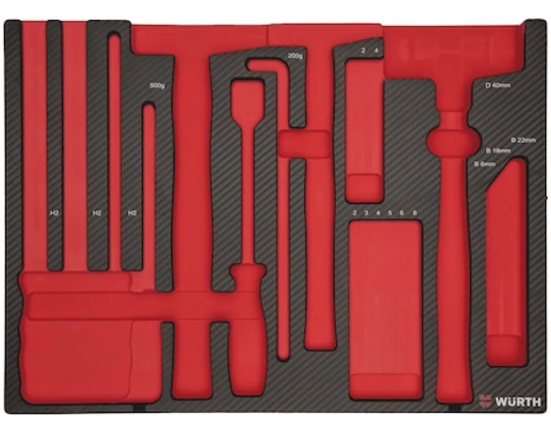Würth Systeeminlay 8.4.1 Slaggereedschap & Vijlen