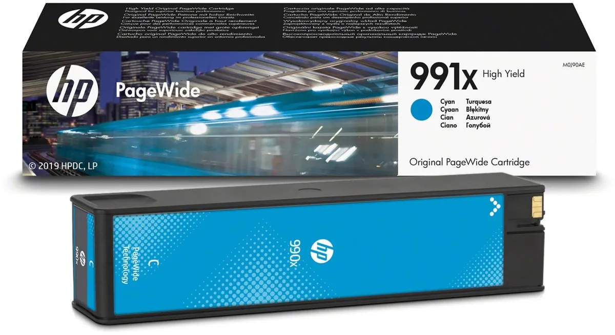 HP 991X M0J90AE Inktcartridge - Cyaan 193ml