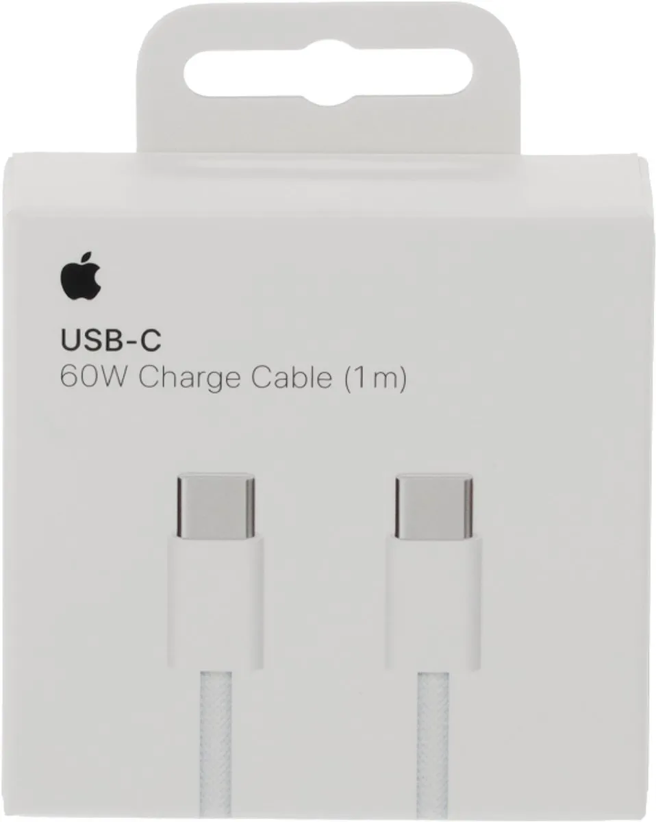 Apple USB-C naar USB-C Kabel 60W - Wit
