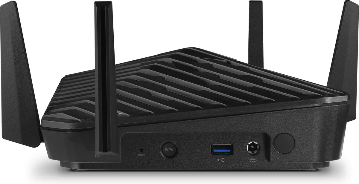 Acer Predator Connect W6D AX6000 Router - 4x LAN, 1x WAN - Zwart - afbeelding 5 van 6