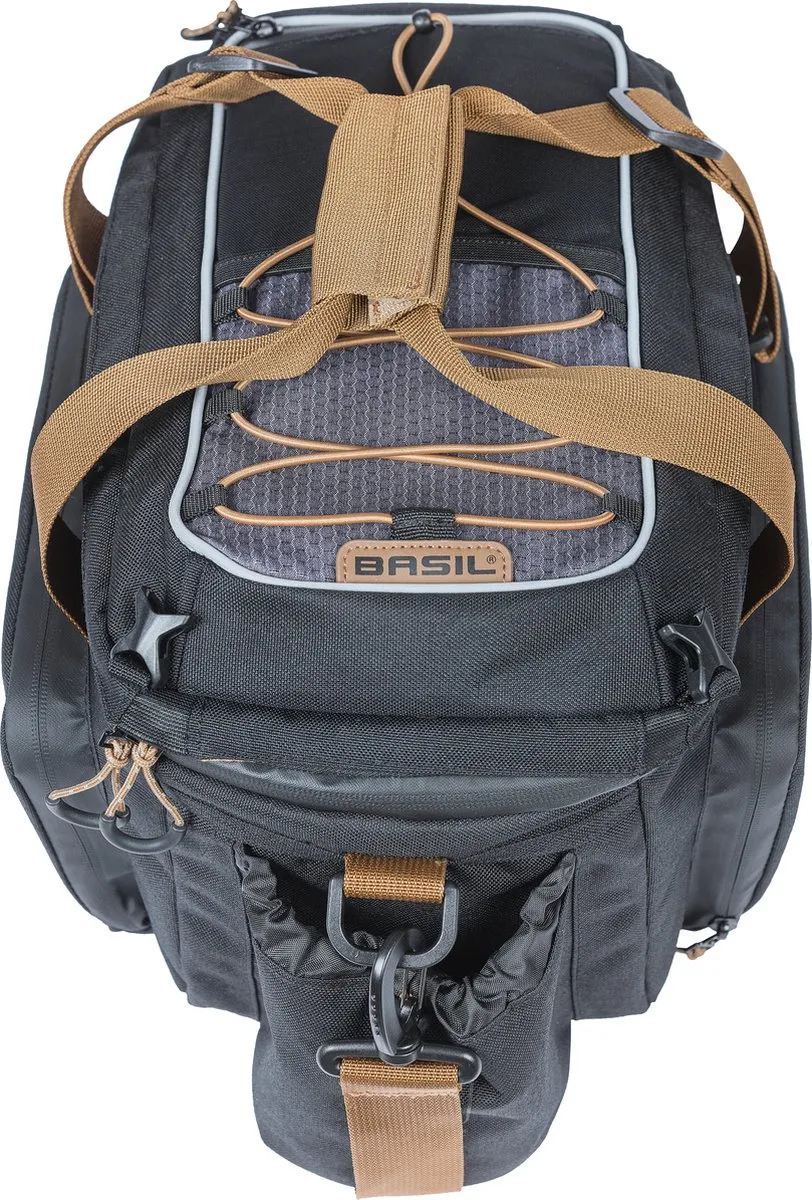 Basil Miles Trunkbag XL Pro MIK 36L - Zwart/Grijs