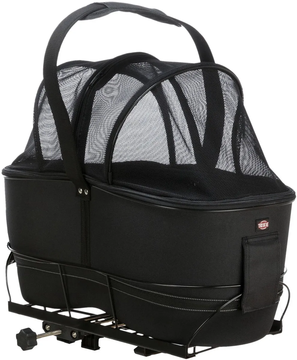 Trixie Fietsmand Bagagedrager Breed - 60x29x49cm - Zwart