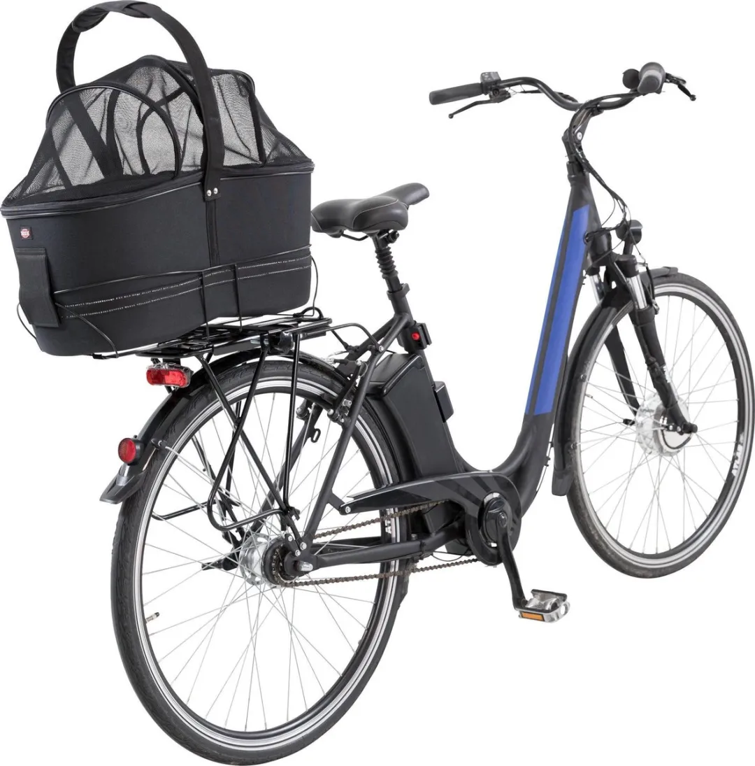 Trixie Fietsmand Bagagedrager Breed - 60x29x49cm - Zwart