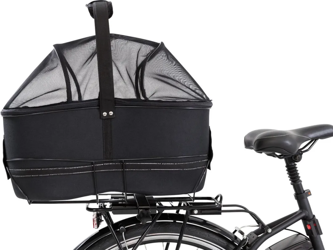 Trixie Fietsmand Bagagedrager Breed - 60x29x49cm - Zwart