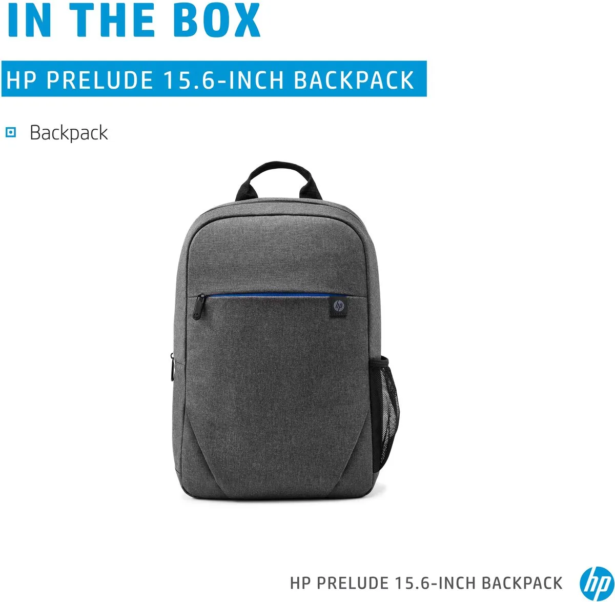 HP Prelude 15.6-inch Laptoptas - Grijs