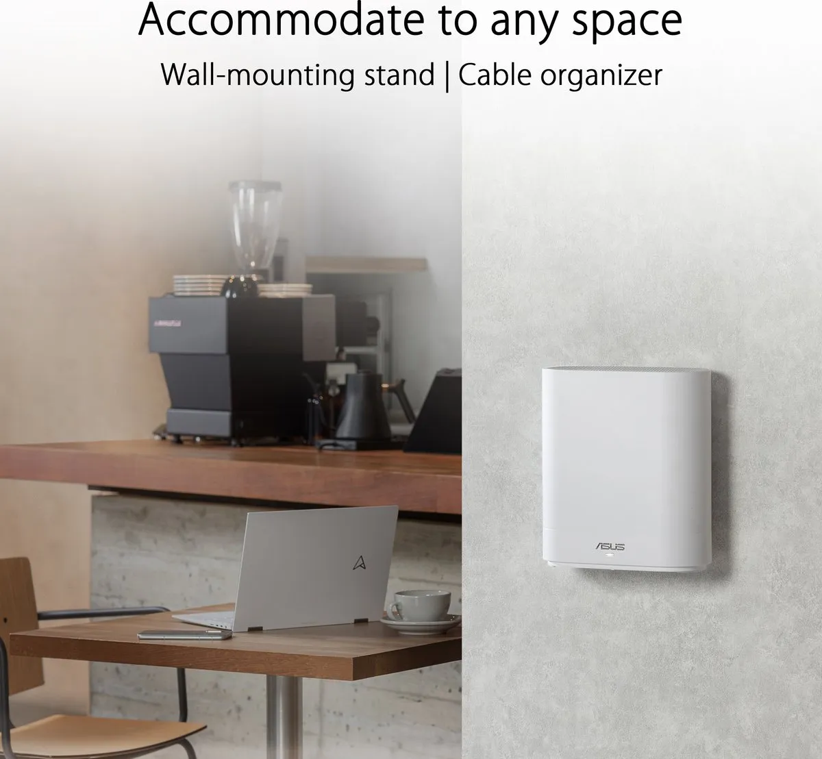 ASUS ExpertWiFi EBM68 Mesh WiFi AX7800 - 2-Pack - Tri-band - afbeelding 6 van 6