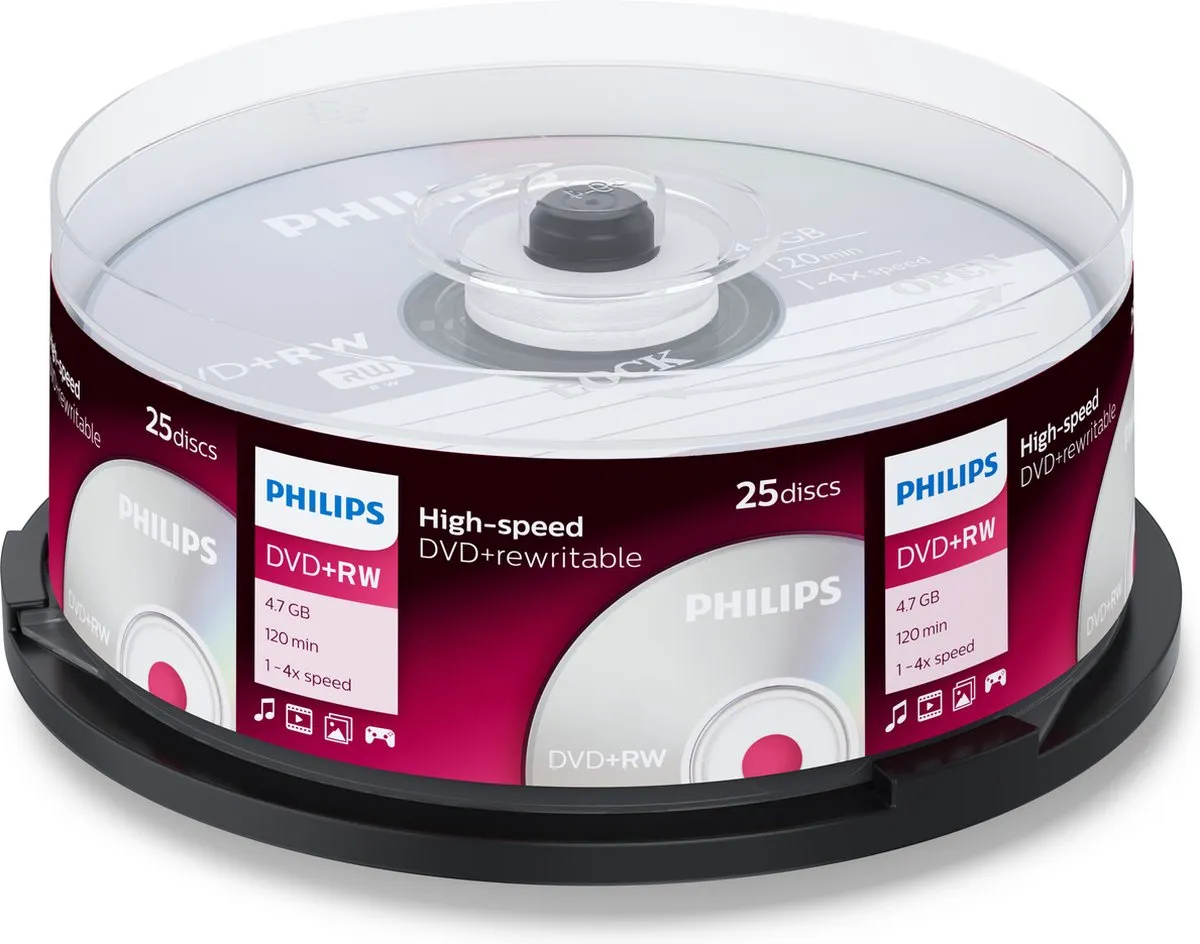 Philips DVD+RW DW4S4B25F