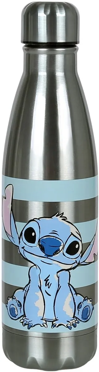 Disney Stitch Roestvrijstalen Waterfles 450ml - Multicolor