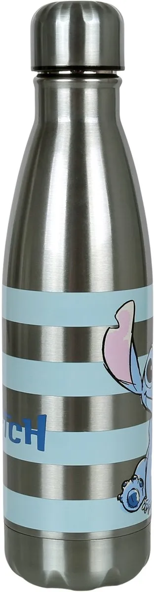 Disney Stitch Roestvrijstalen Waterfles 450ml - Multicolor