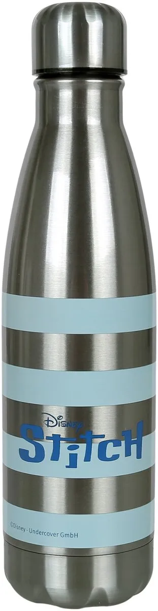 Disney Stitch Roestvrijstalen Waterfles 450ml - Multicolor