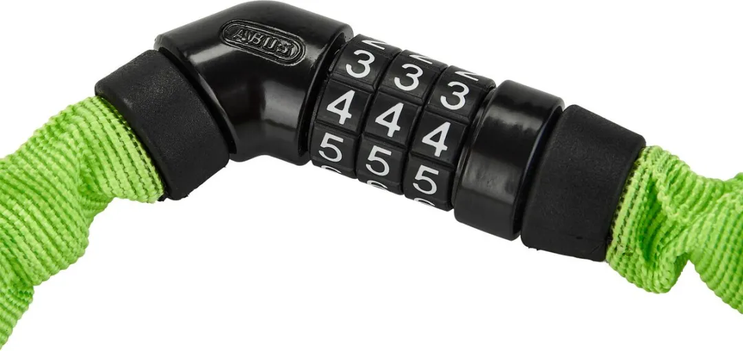 ABUS Steel-O-Chain 4804C/75 Kettingslot - 75cm - Lime