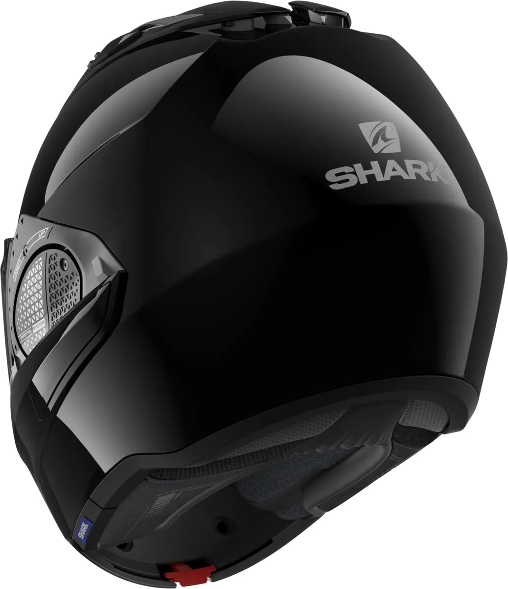 Shark EVO GT BLANK Motorhelm - XS Zwart - afbeelding 6 van 6