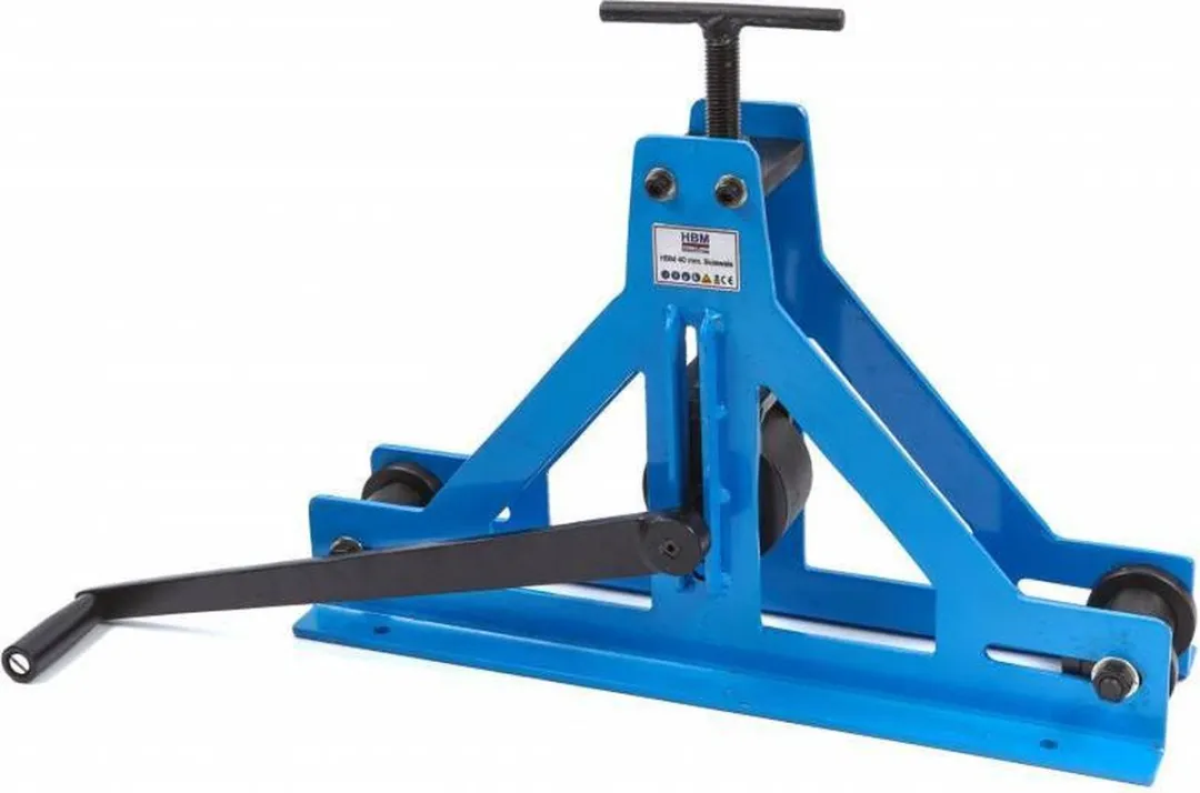 HBM Vierkante Buiswals Profielwals - Blauw/Zwart