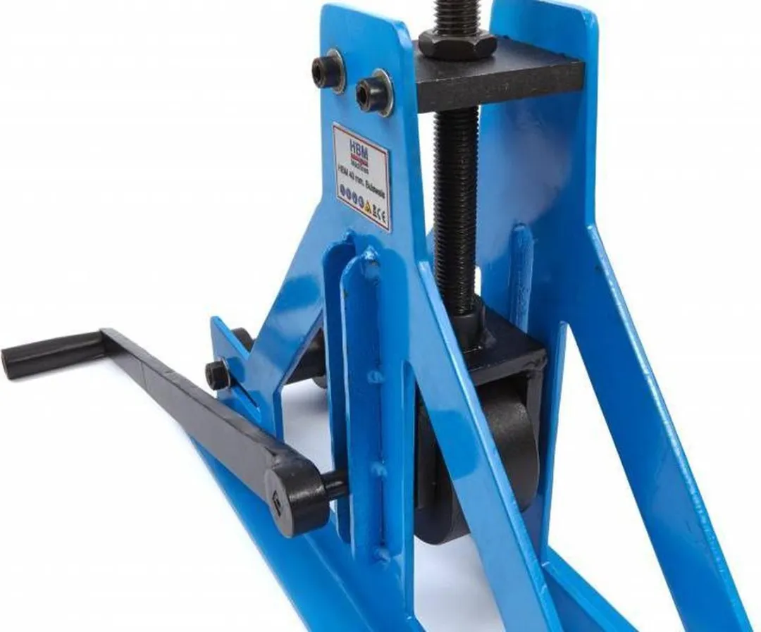 HBM Vierkante Buiswals Profielwals - Blauw/Zwart