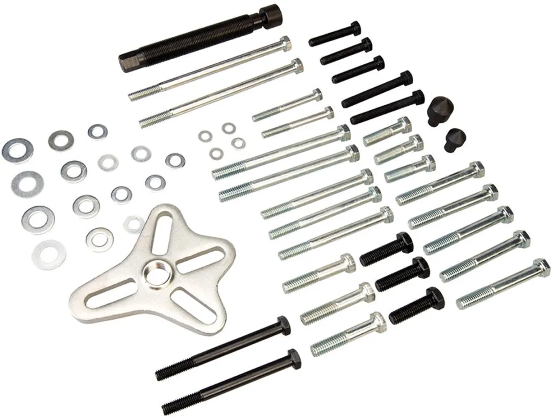 Silverline Vliegwieltrekker 46-delig - 40-93mm - Universeel