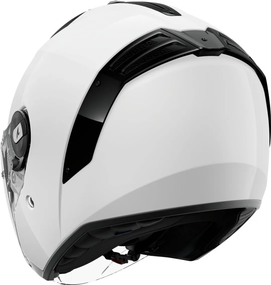 Shark RS Jet Blank Helm - Maat M - Wit/Zwart