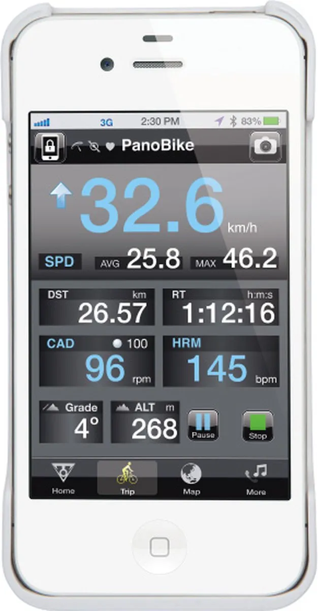Topeak Telefoonhouder RideCase II CD314 - Apple iPhone 4/4S - Wit