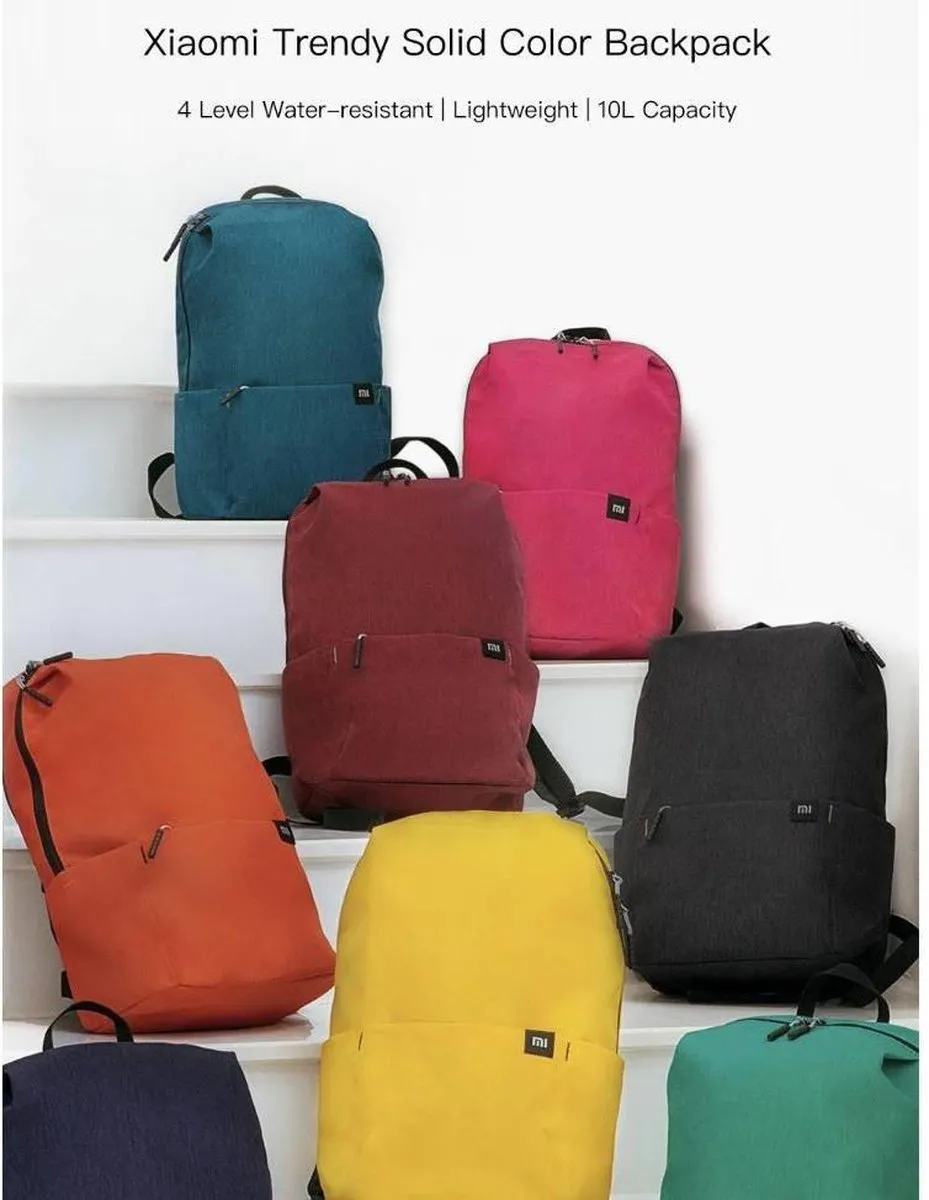 Xiaomi Casual Rugzak 10L - Roze