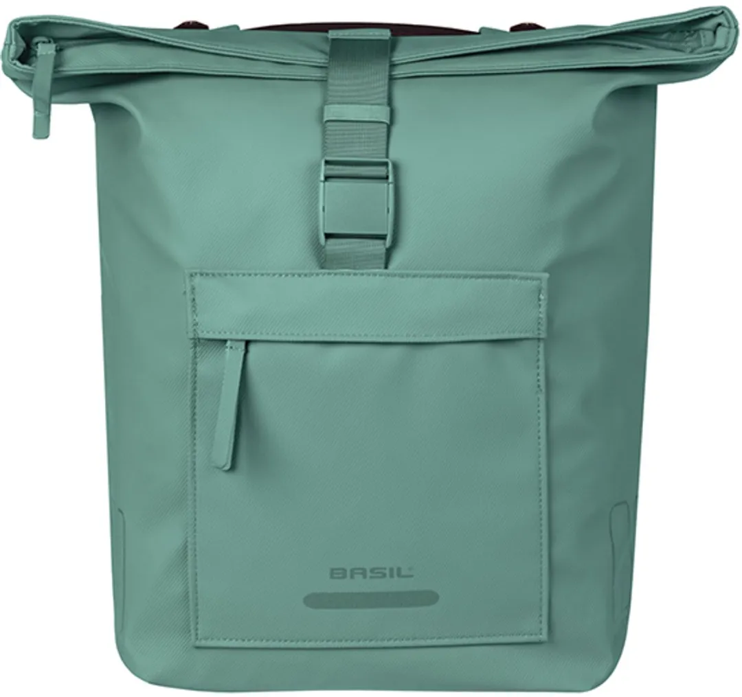 Basil Brooklyn Dubbele Fietstas 41L - Groen