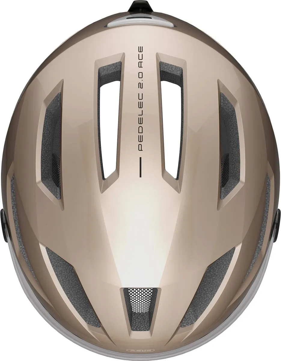 Abus Pedelec 2.0 ACE - Fietshelm Champagne Gold L (56 - 62 cm)