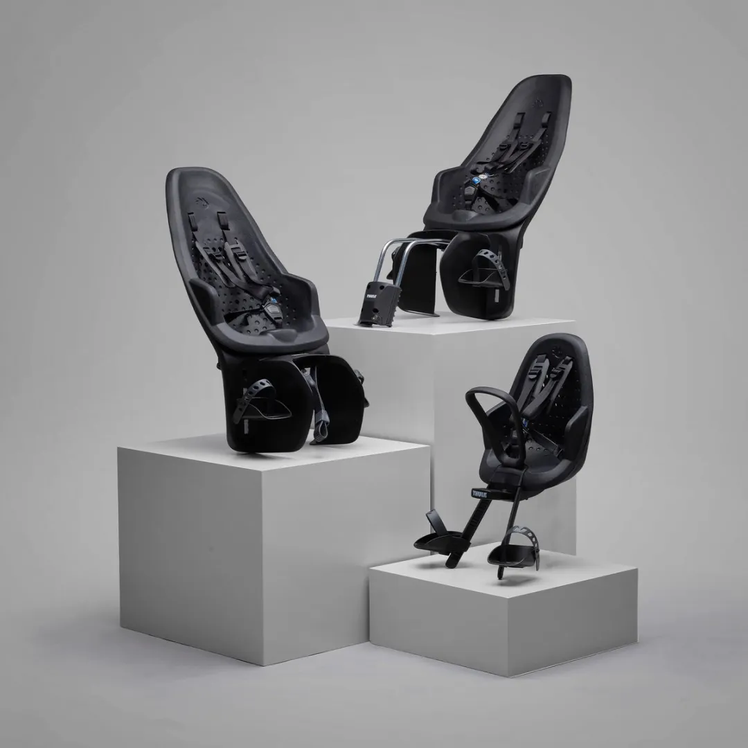 Thule Yepp 2 Maxi Kinderzitje - Framebevestiging - Zwart