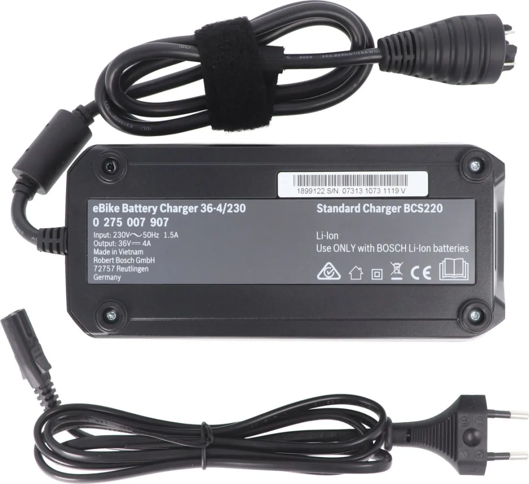 Bosch Active-Performance Acculader 36V 4A - Zwart - afbeelding 6 van 6