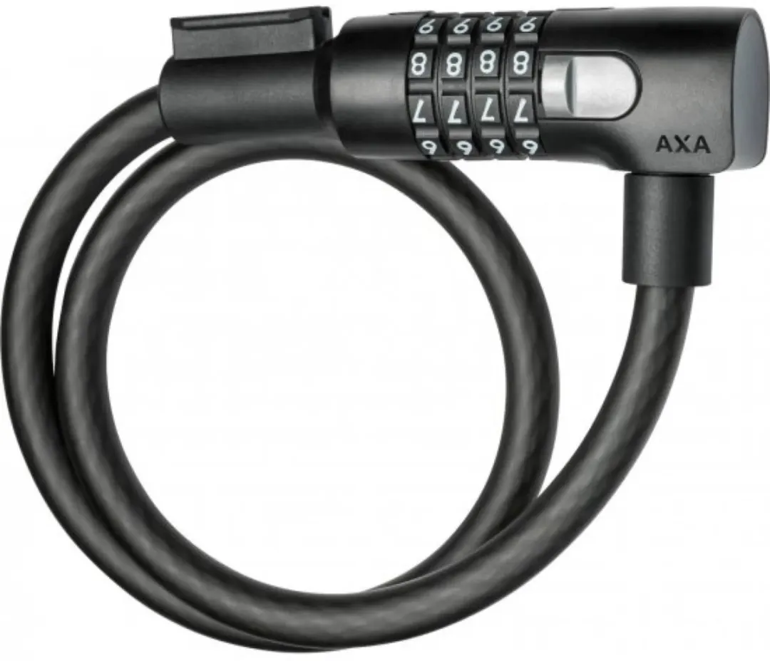 AXA Resolute C12/65 Kabelslot 65cm - 12mm - Codeslot - Zwart
