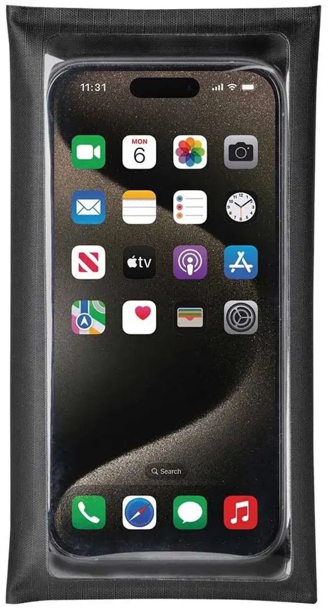Topeak Waterproof Telefoonhoesje 6.7" - Zwart - afbeelding 2 van 6