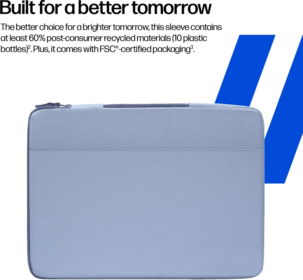 HP Protective Ice Blue Laptophoes 14" - Waterafstotend