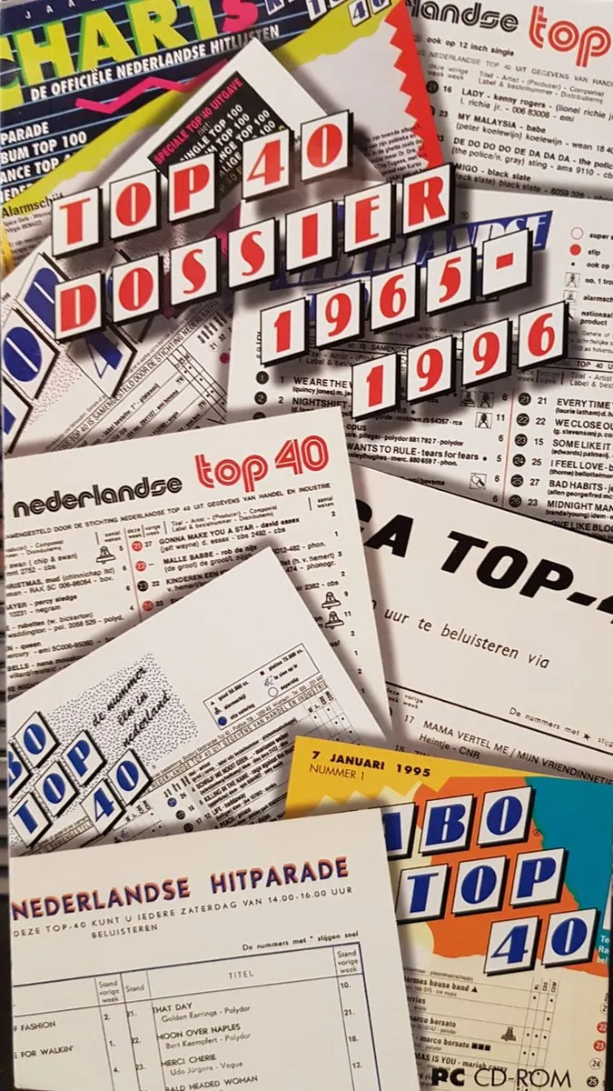 Philips Top 40 Dossier 1965-1996 CD-rom