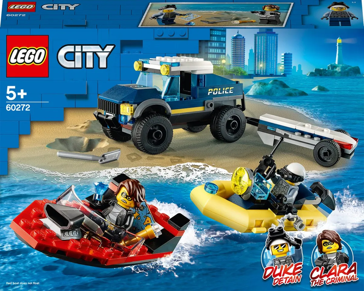 LEGO City Elite Politieboot 60272