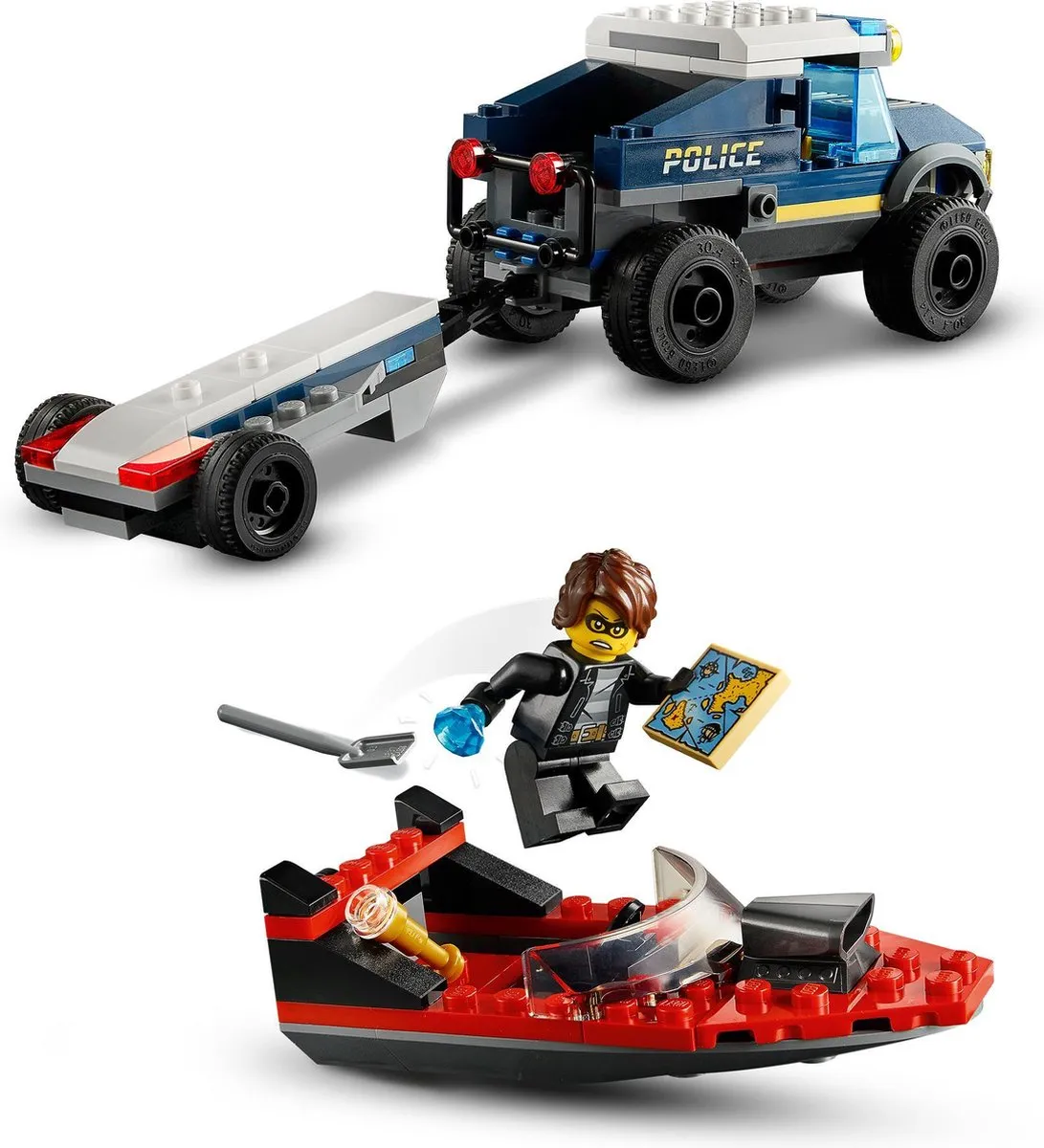 LEGO City Elite Politieboot 60272 - 166 Stukken - afbeelding 6 van 6
