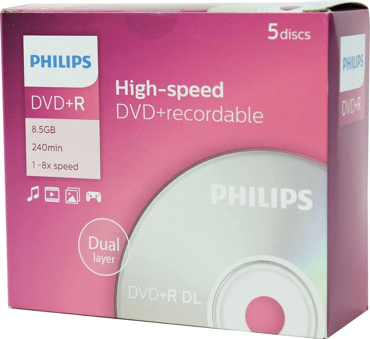 Philips DVD+R DR8S8J05C/00