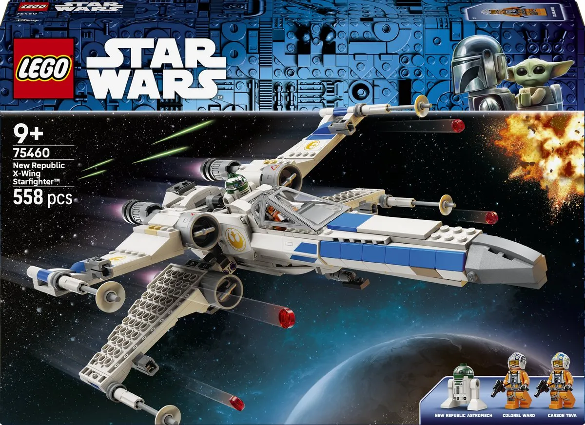 LEGO Star Wars New Republic X-Wing Starfighter 75460