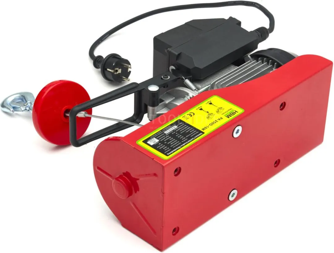 HBM 250 kg Elektrische Takel - Draadloos 18m - afbeelding 6 van 6